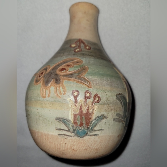 Rare!! VINTAGE Seminario Pottery Urubamba Cusco Peru Vase - Picture 5 of 7